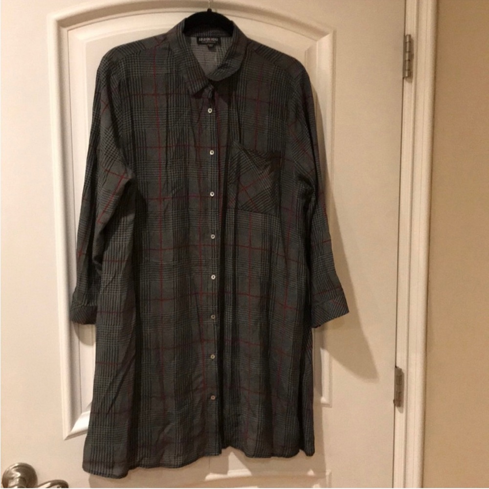 Fashion Nova button down dress size XL💐